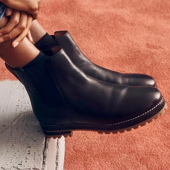 Madewell Black Ivy Chelsea Boots 